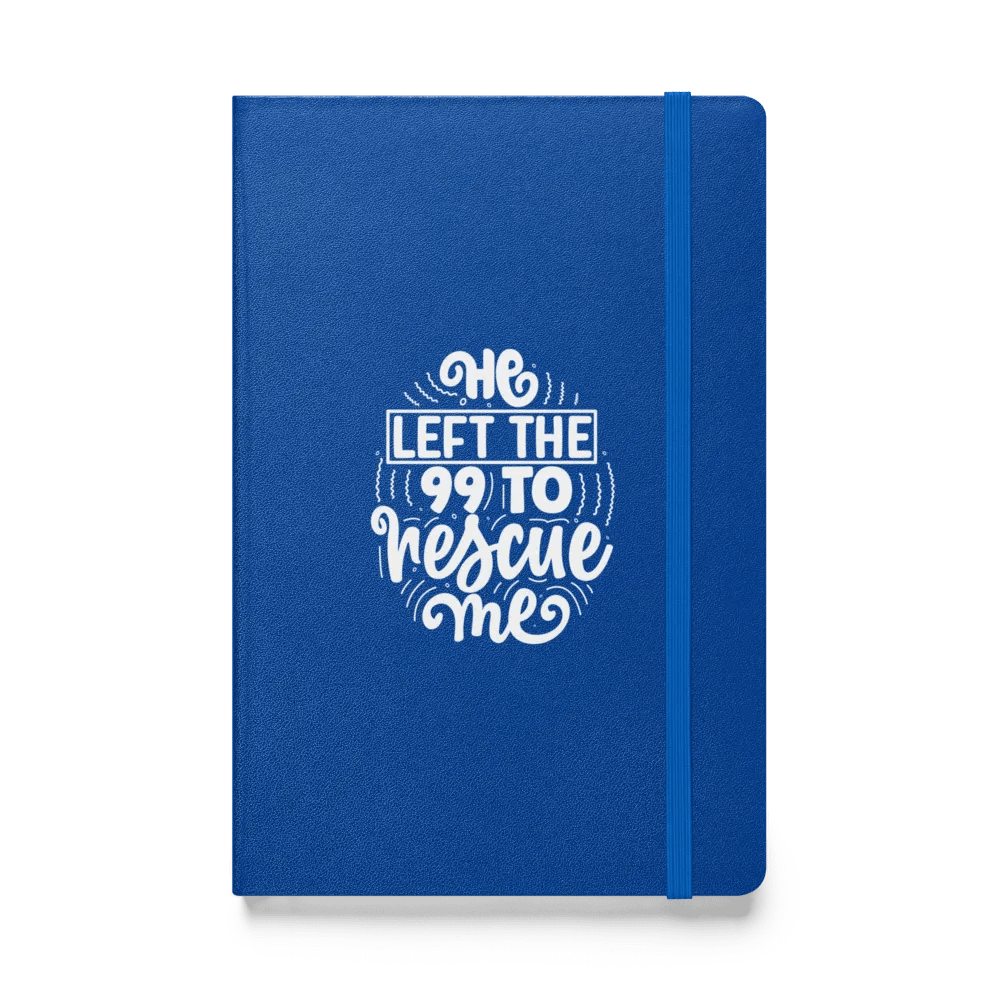He Left the 99 to Rescue Me Hardcover Journal - Matthew 18:12-14 product image (3)