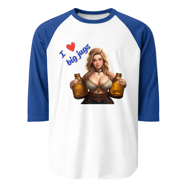 I ❤️ Big Jugs - Baseball Shirt product image (31)