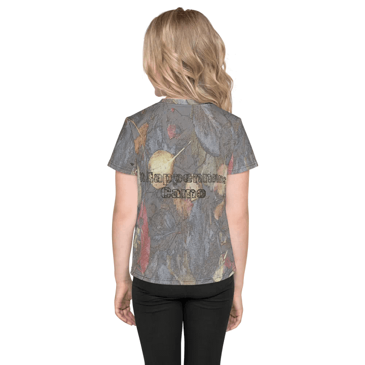 Kids Crew Neck T-Shirt - MossyOak - It Happennnns Camo product image (2)