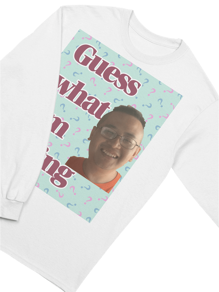Gildan Ultra Cotton Long Sleeve T-Shirt: guess what i'm doing product image (29)