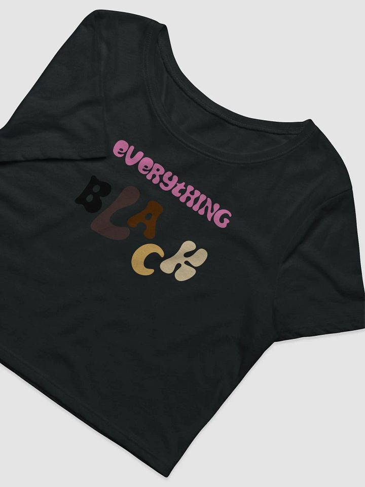Everything Black for Women Crop Tee product image (5)