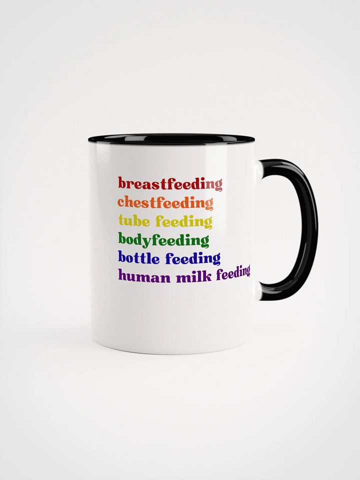 Human Milk Feeding Words Ceramic Mug product image (7)