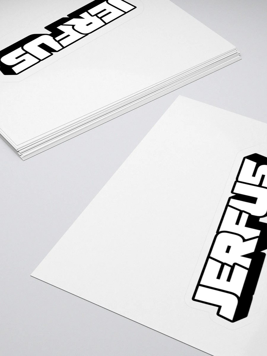 Jerfus Logo Sticker product image (4)