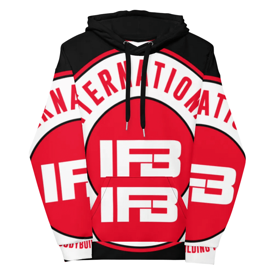 IFBNewsfeed.Org's All-Over Print Recycled Unisex Hoodie product image (12)