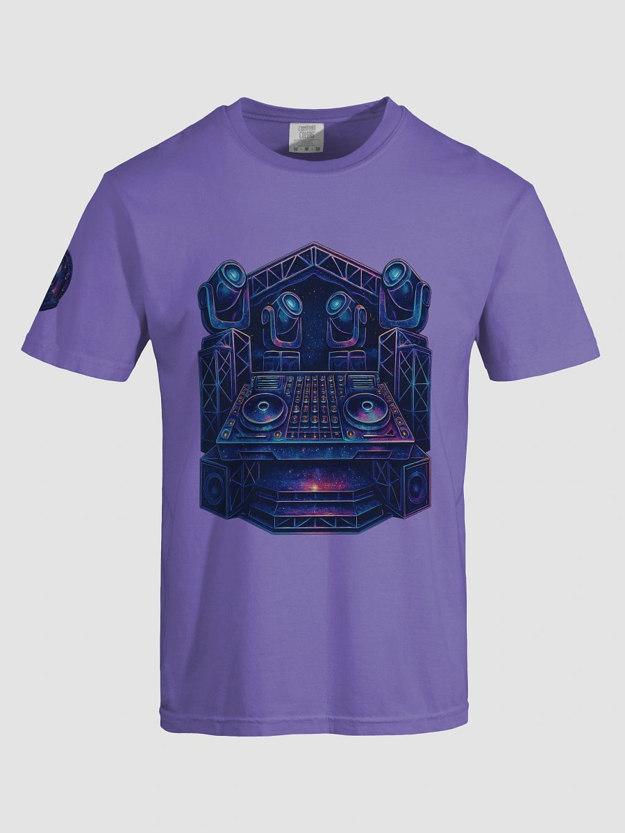 Theatrically Jerry: "DJ Nebula" Premium Disc Jockey T-Shirt product image (1)