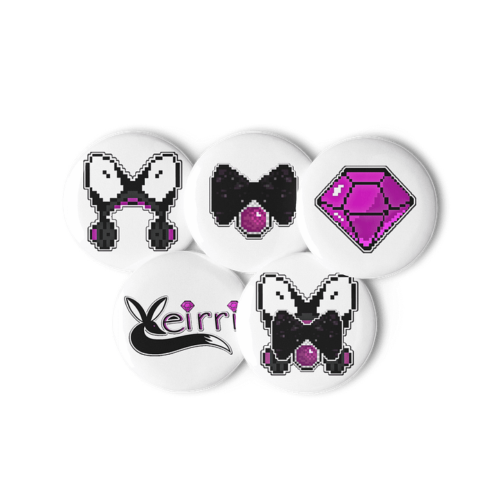 Xeirri Pride Collection: Denixen Button / Pin Set (Denixen Butterfly Asexual) product image (2)