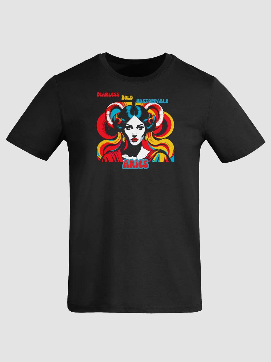 Aries 2025, Fearless, Black Tee product image (1)