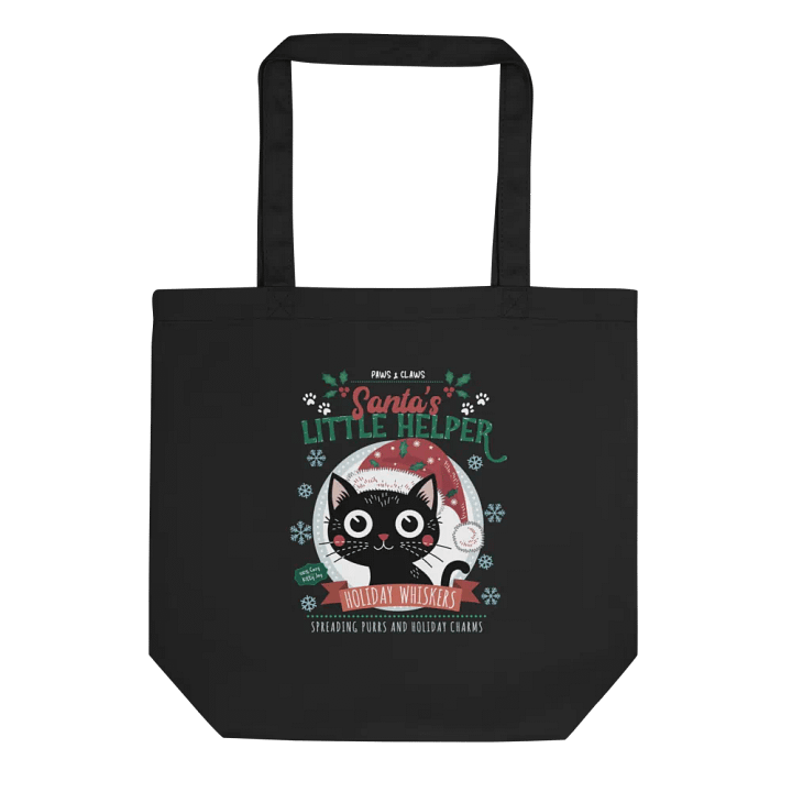 Santa's Little Helper Eco-Friendly Tote Bag product image (1)