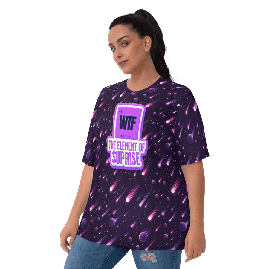 Funny WTF All Over Print T-shirt product image (2)