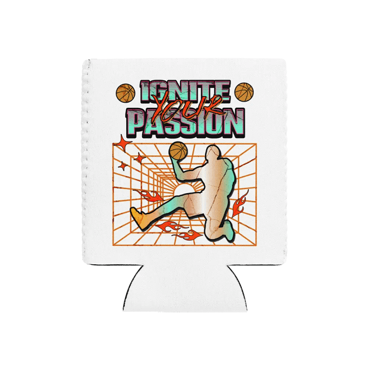 Ignite Your Passion Ignited Basketball Can Cooler product image (1)