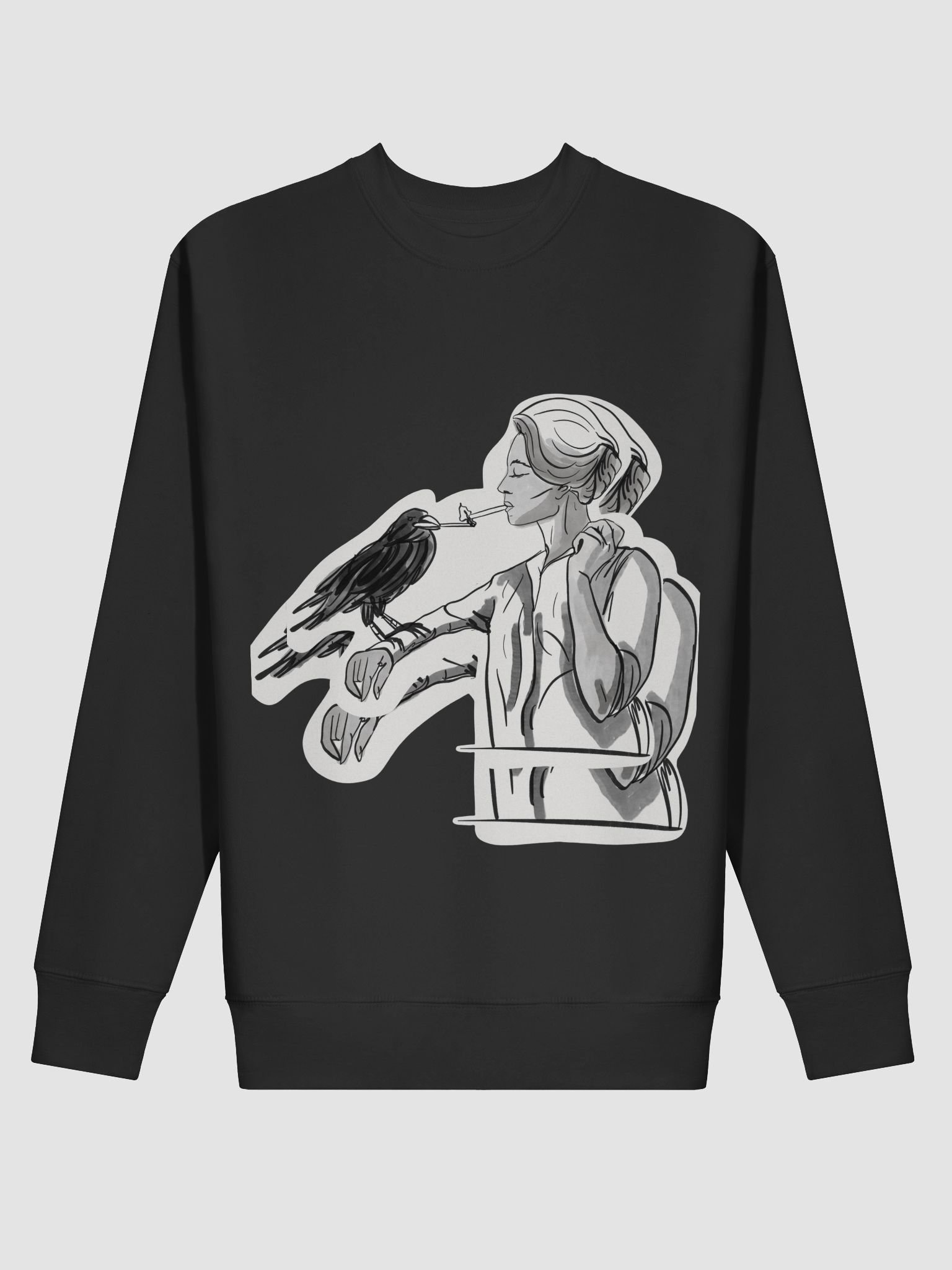 Crow's Companion Premium Sweatshirt product image (12)