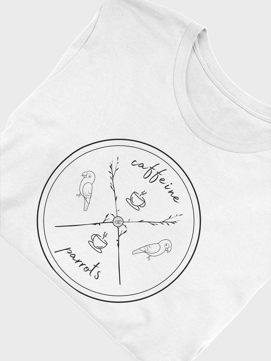 Women's Caffeine & Parrots Tee product image (5)