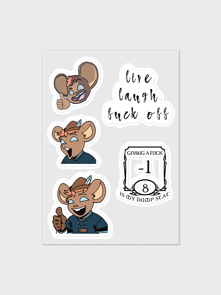 [hau5ofmau5] Sticker sheet 2 product image (1)
