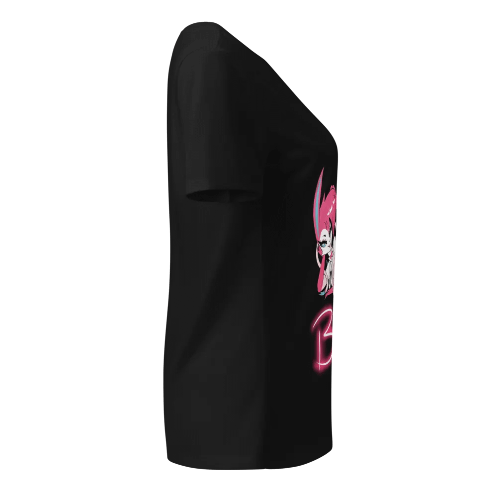 SylvyBoss V neck Tee Black product image (3)
