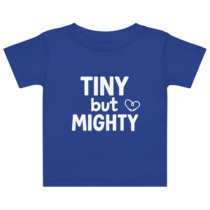Tiny but Mighty Baby Jersey T-Shirt product image (1)