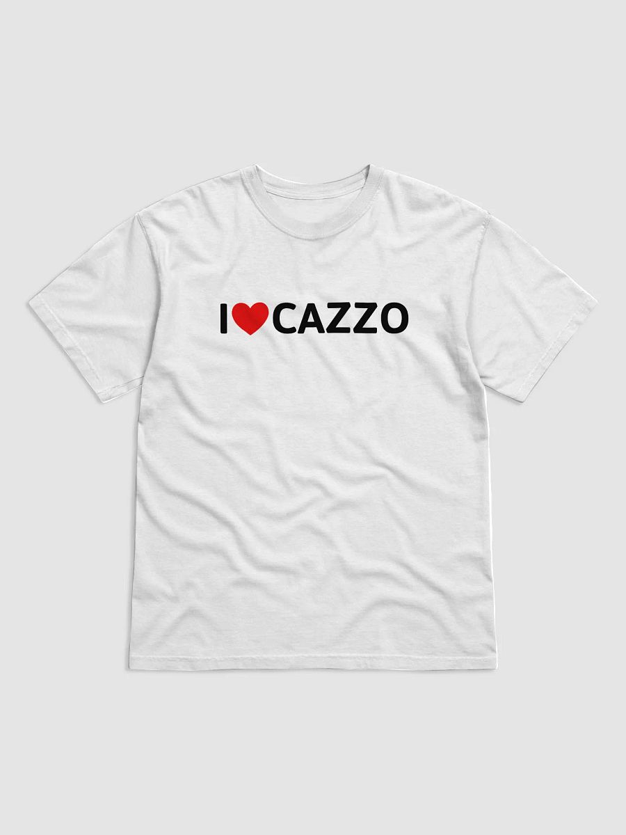 i ♥️ cazzo t-shirt light product image (4)