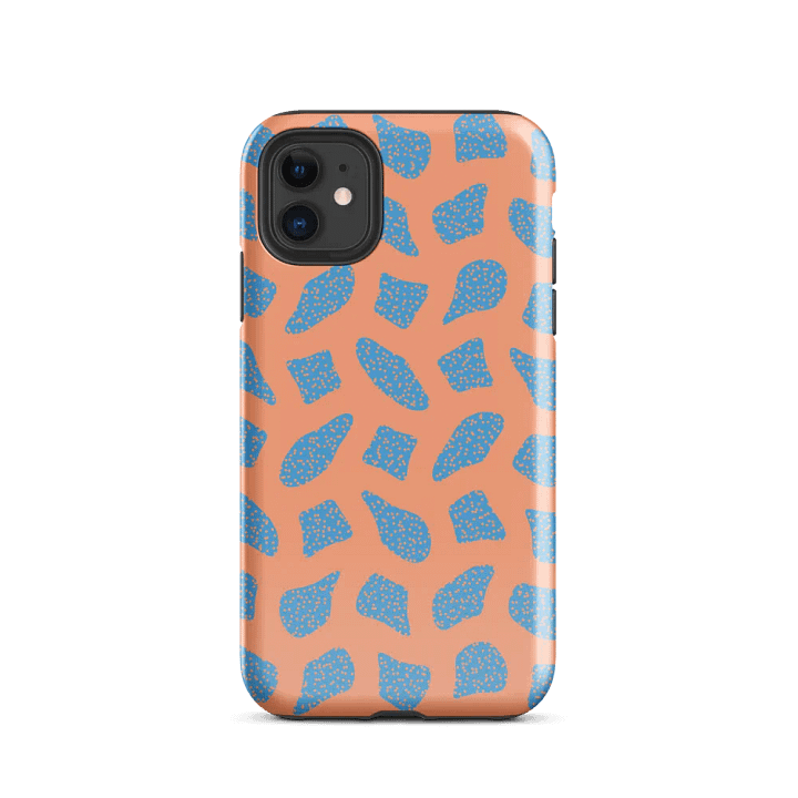 Blue Abstract Bliss iPhone® Tough Case product image (24)