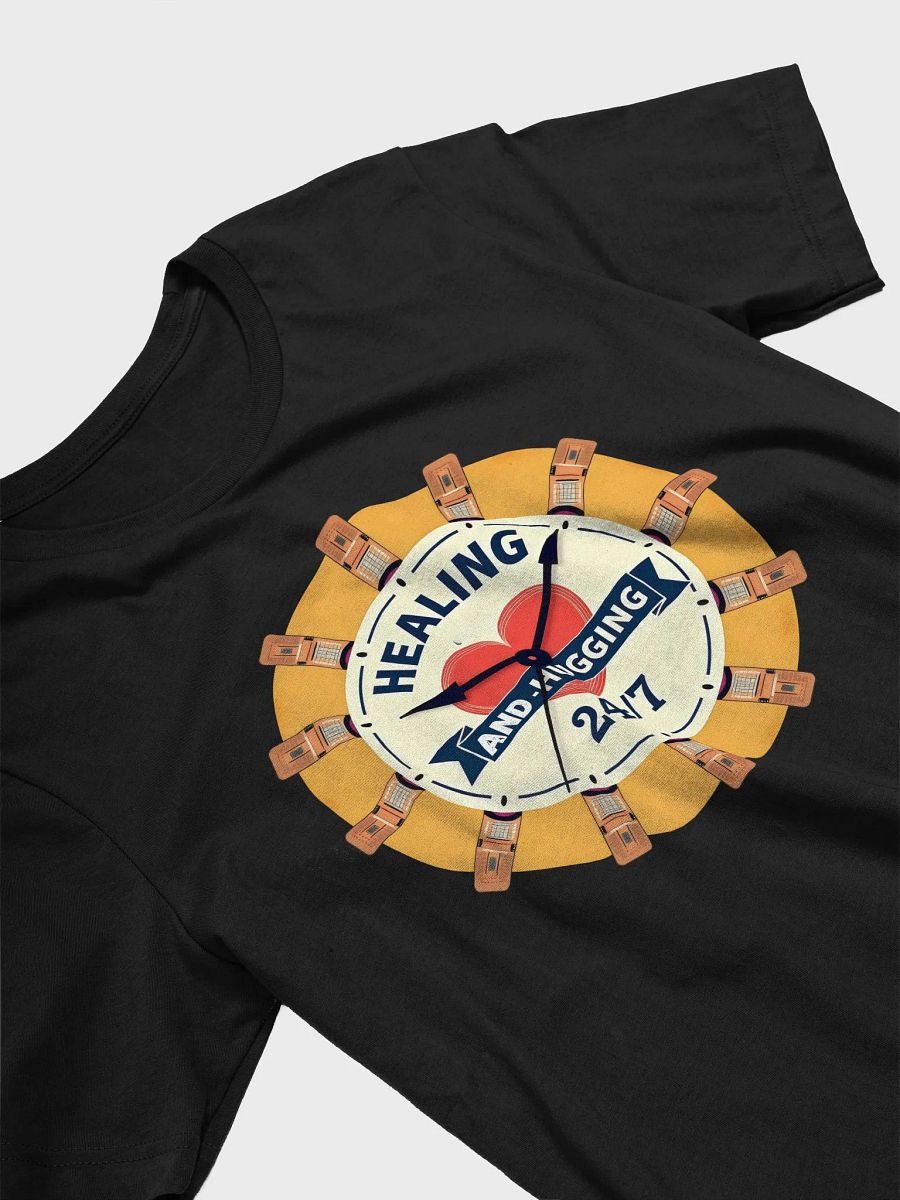 Healing and Hugging 24/7 Clock T-Shirt product image (28)