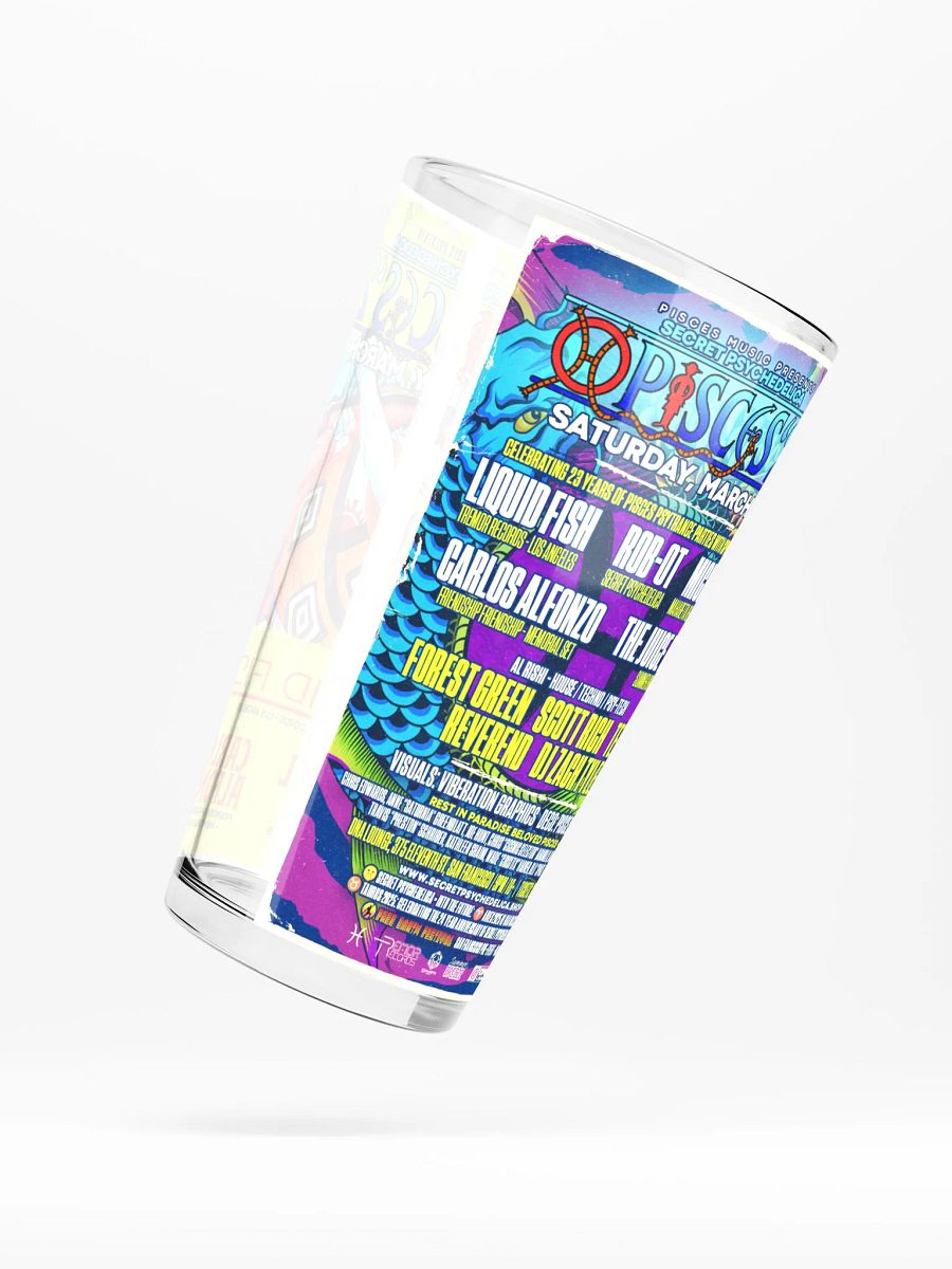 Pisces 2025 Shaker Pint Glass product image (2)