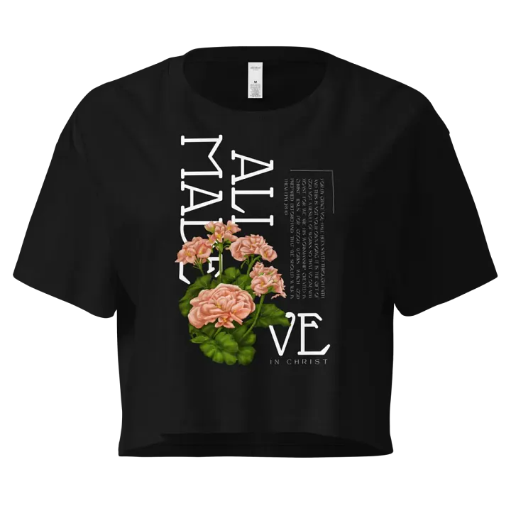 Made Alive in Christ Crop Top product image (1)