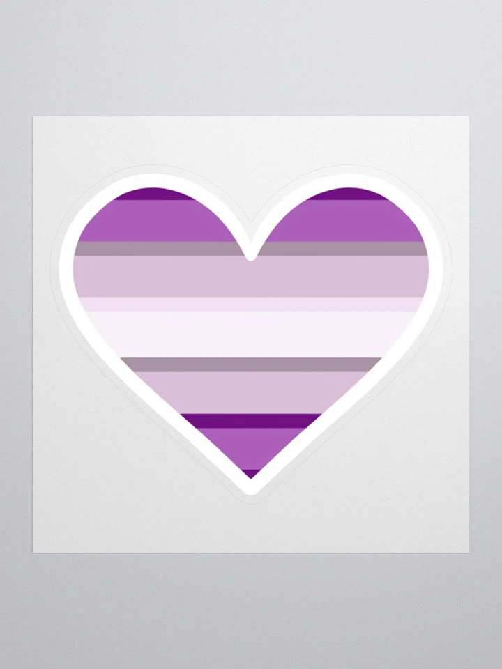 Grey-Romantic Pride Sticker product image (3)