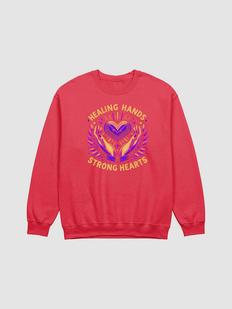 strong hearts ,healing hands sweatshirt product image (1)