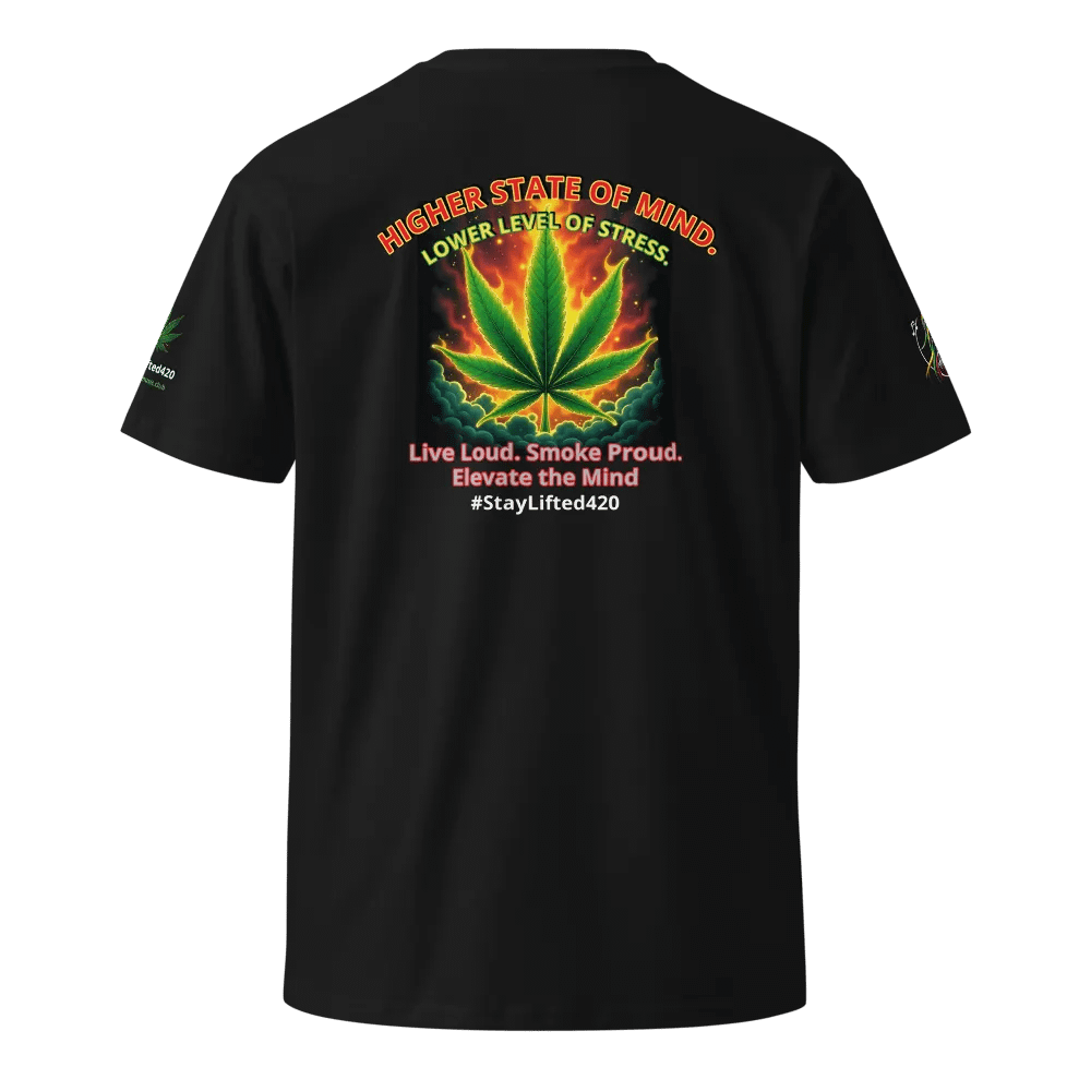 🎧 420💨 Higher State 420 Tee – Elevate Your Vibes 🎧🔥 product image (1)