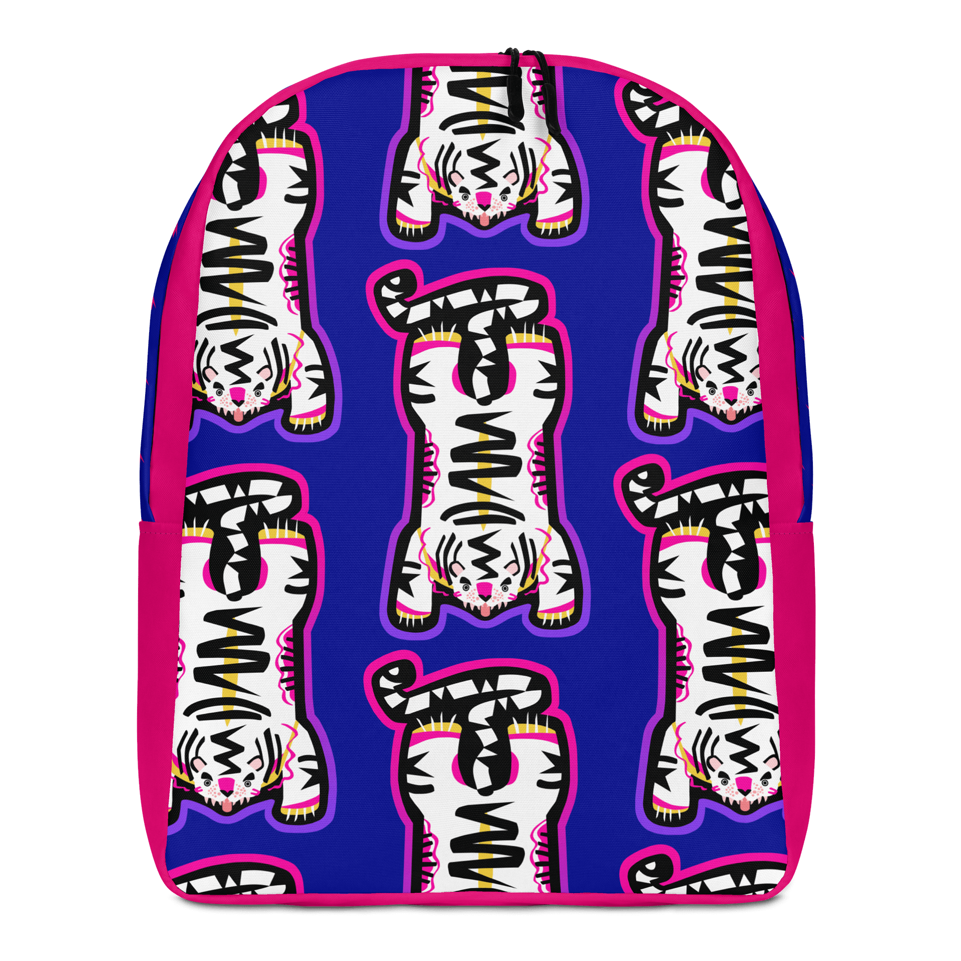 Pink & White Tiger Backpack - Electric Tiger Club product image (2)