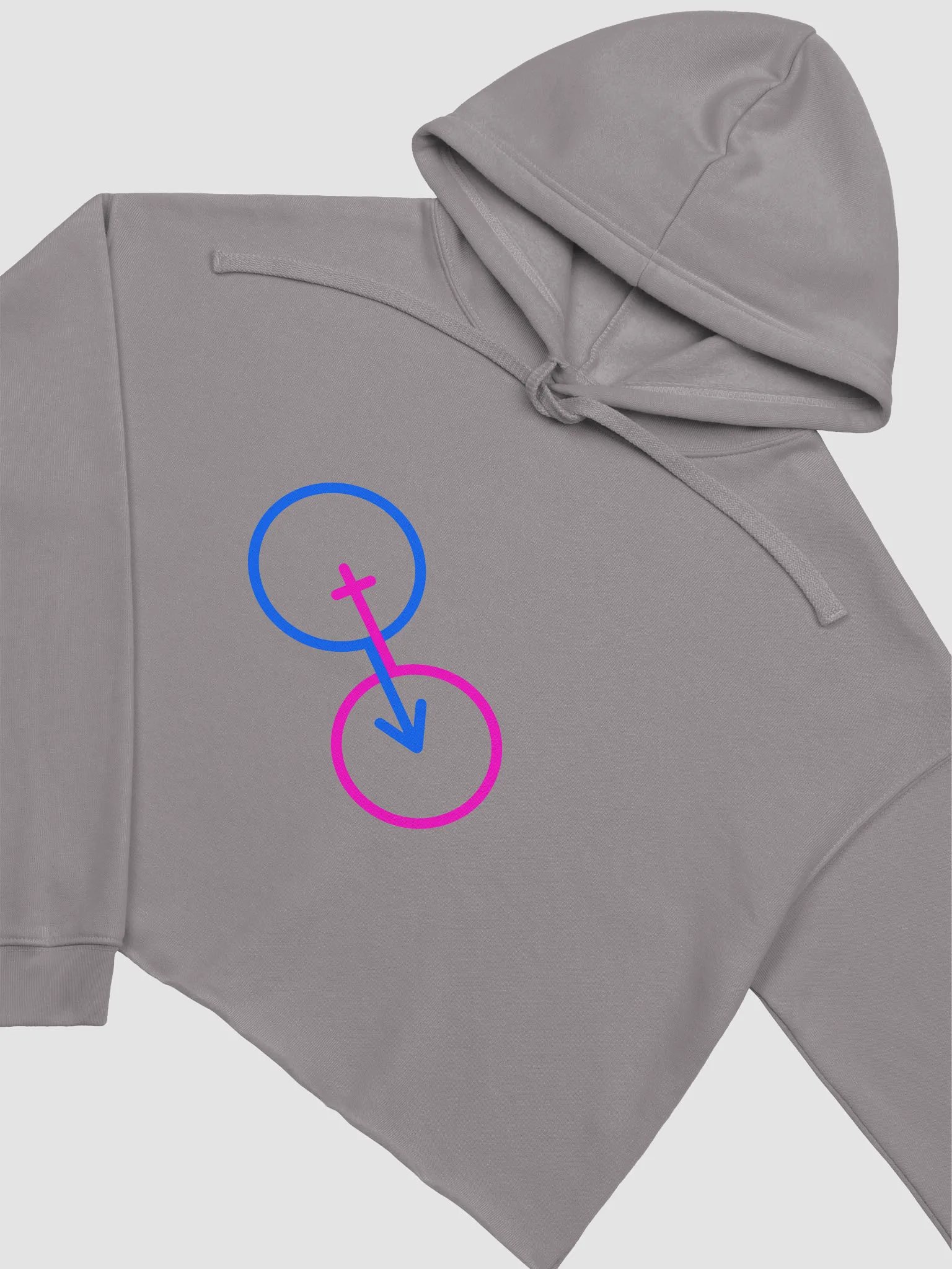 Only Male & Female Crop Hoodie product image (3)