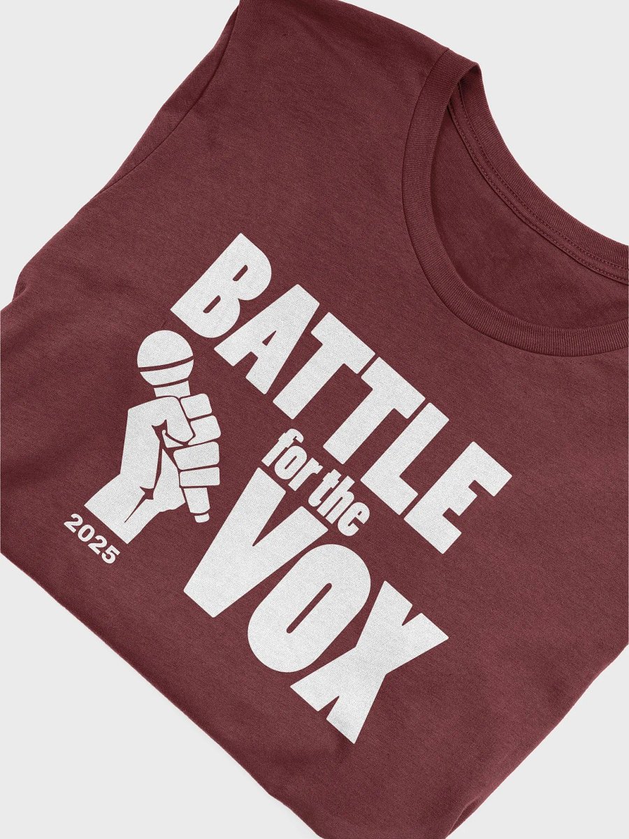 Battle For The Vox Short Sleeve T-Shirt (Maroon) product image (5)