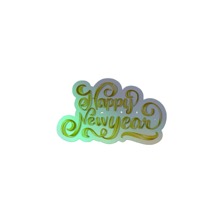 Happy new year STICKER product image (2)