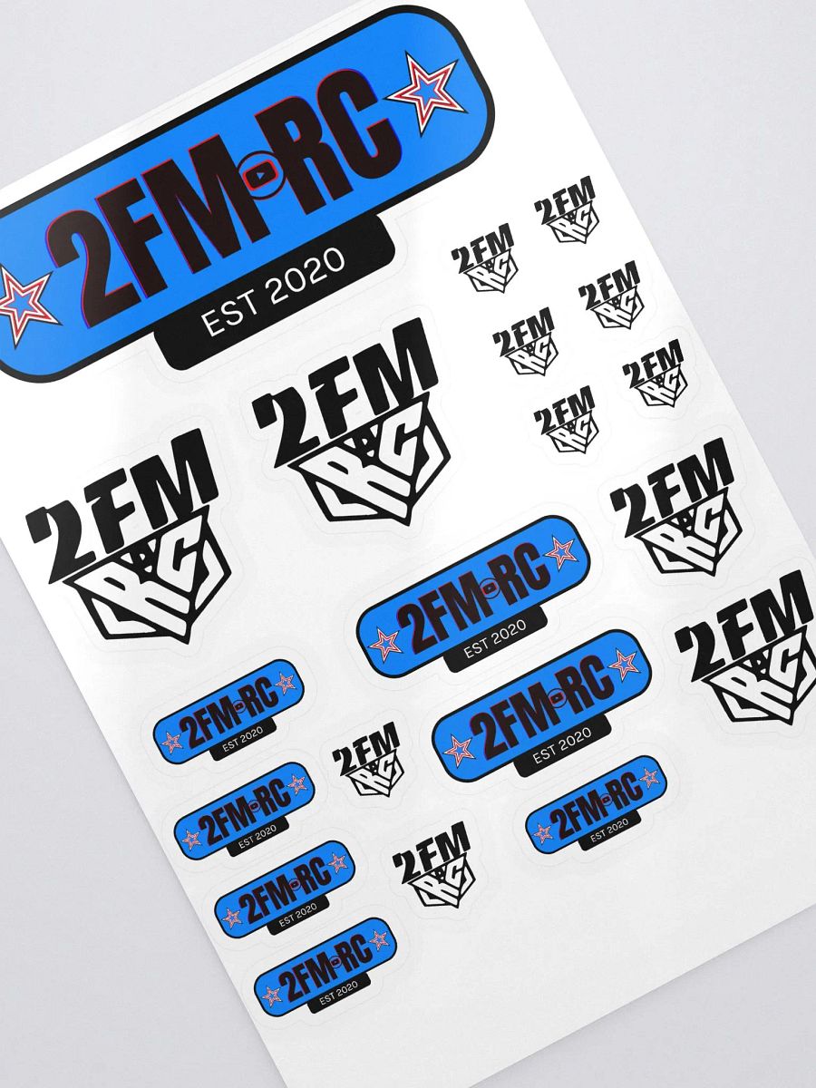 2FM Sticker Sheet 20pcs product image (2)