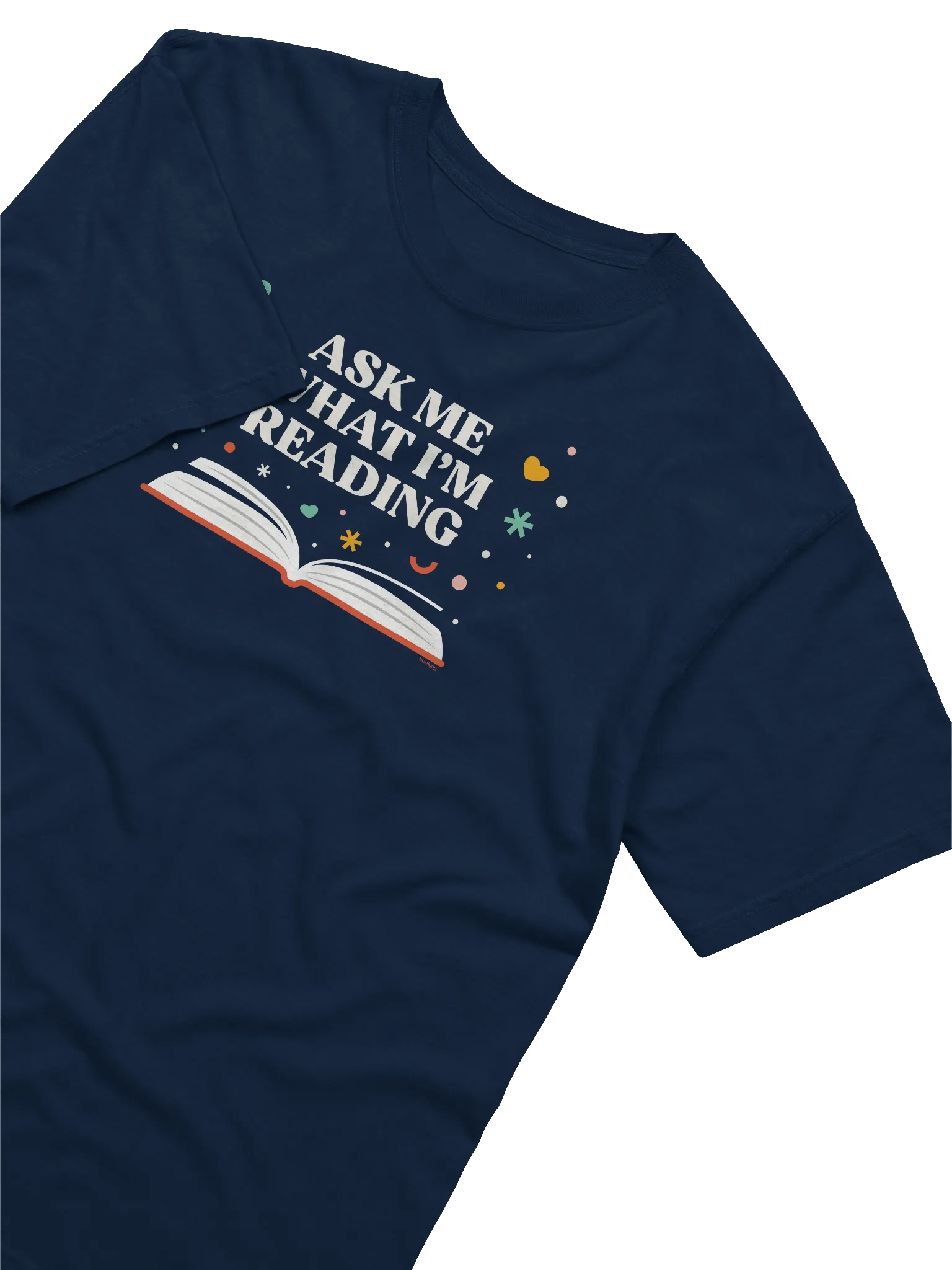 Ask Me What I'm Reading Heavyweight T-Shirt product image (3)