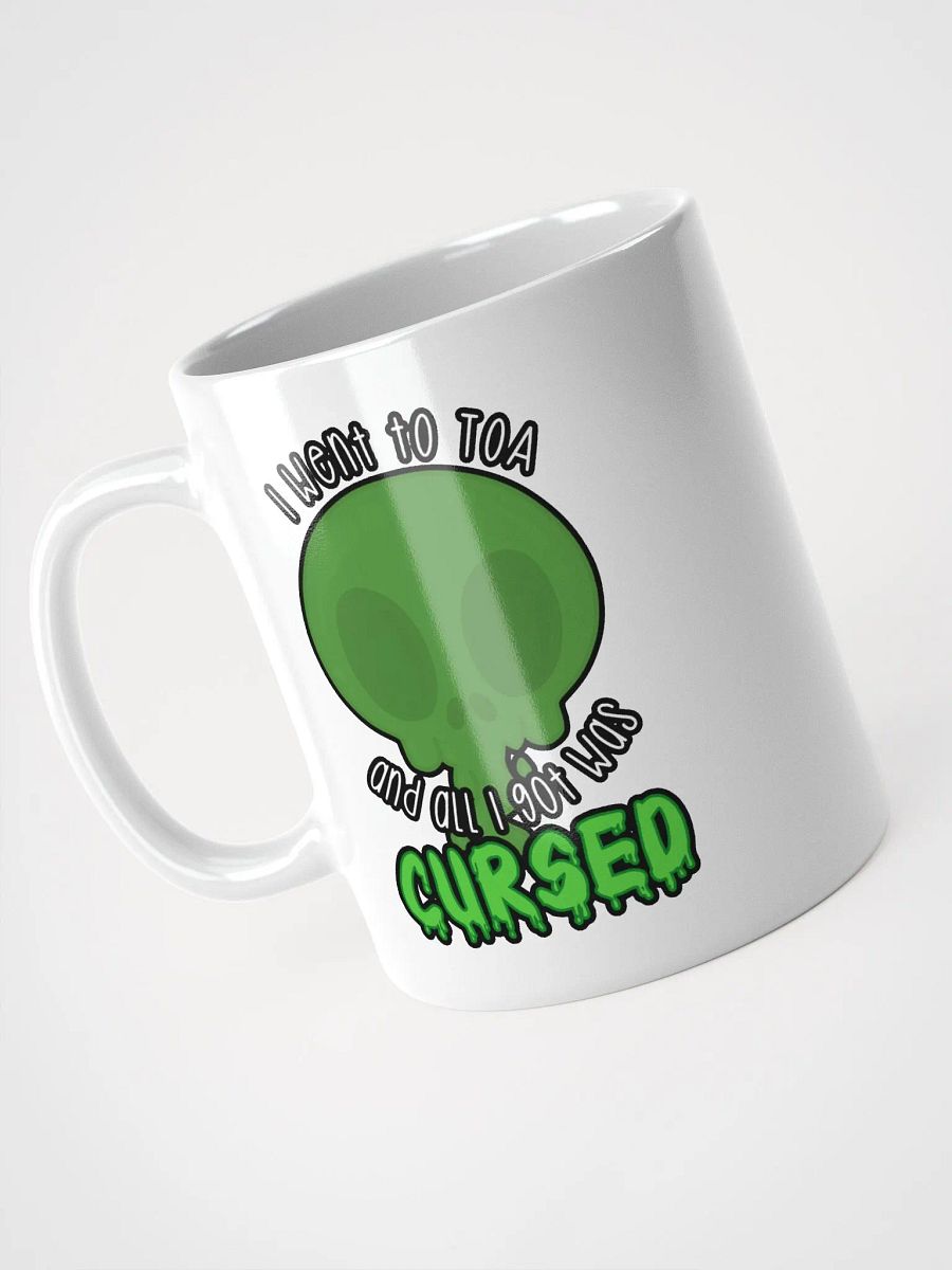 All I Got Was Cursed - Hunter - White Glossy Mug product image (3)