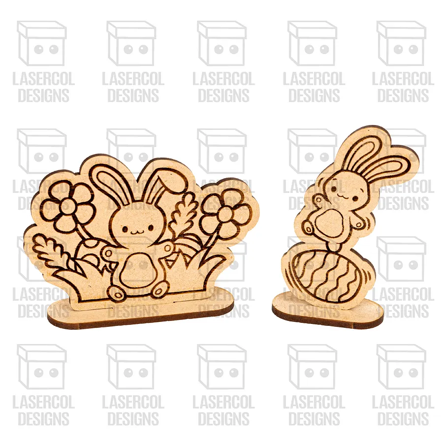 Easter Cutouts With Base Set 1 - Laser Cut Files product image (5)