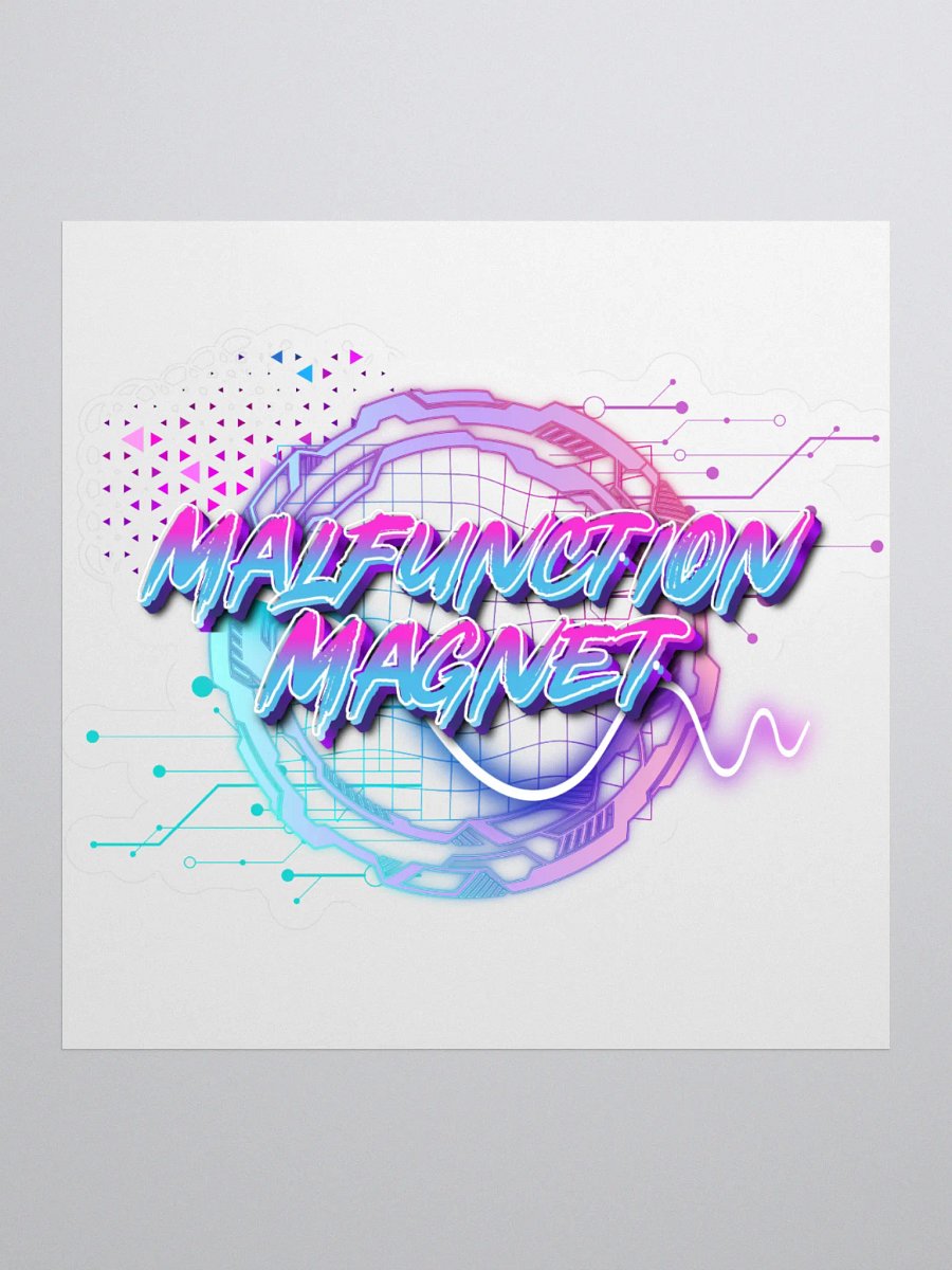 Malfunction Magnet Sticker product image (1)