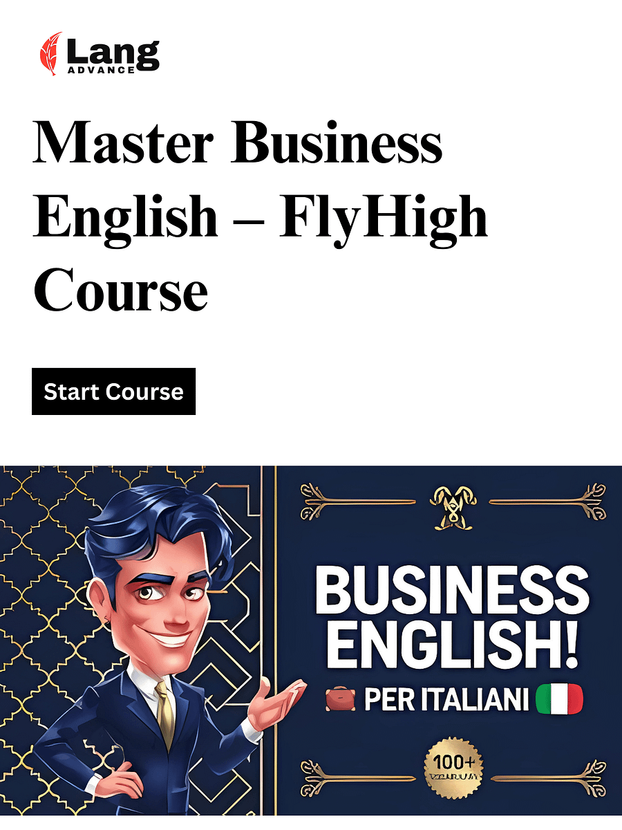 FlyHigh Business vocabulary, Inglese per Italiani product image (1)