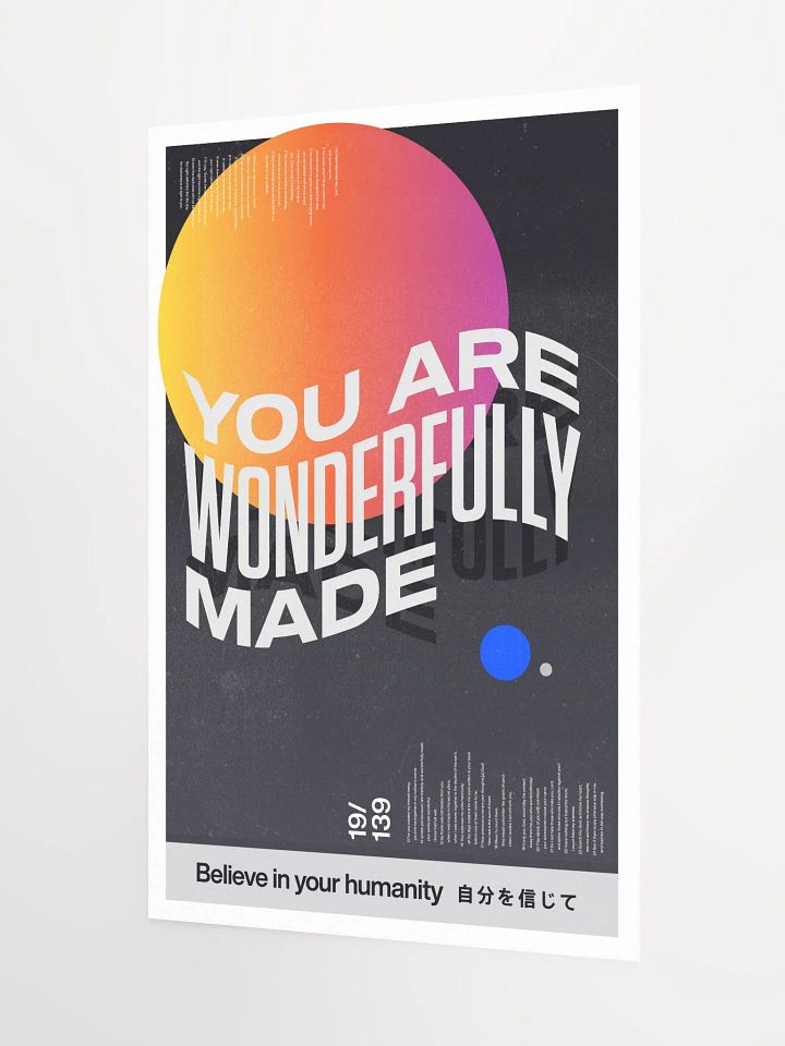 Wonderfully Made — Poster Art product image (2)