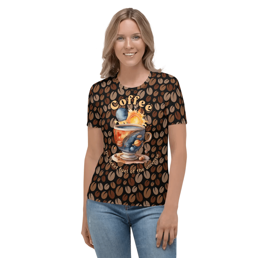 Coffee the Rocket Fuel of the Universe T-shirt product image (2)