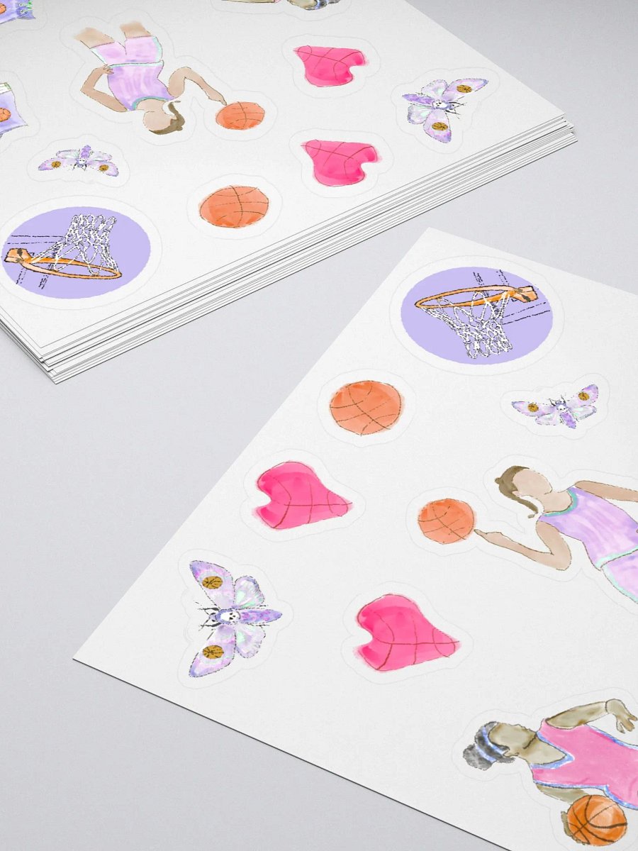 Women's Basketball Fan Stickers product image (11)