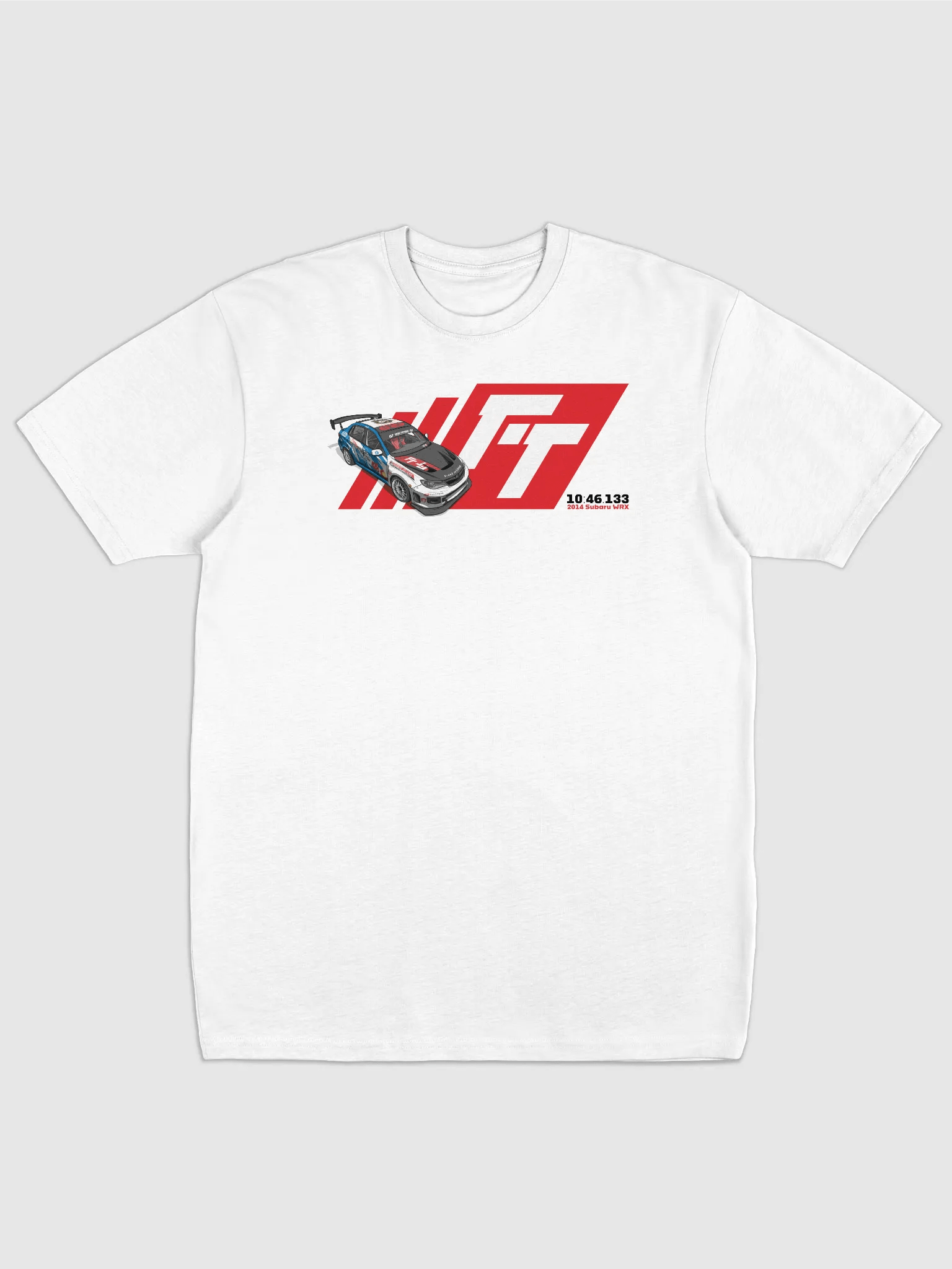 WRX Record Pikes Peak Time - White Tee product image (1)