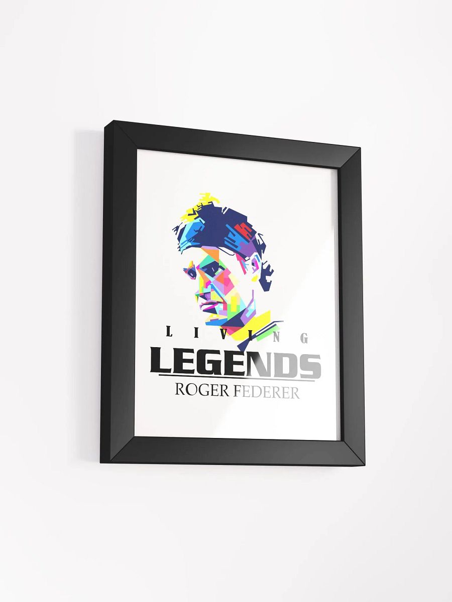 Roger Federrer Living Legend Framed Poster product image (69)