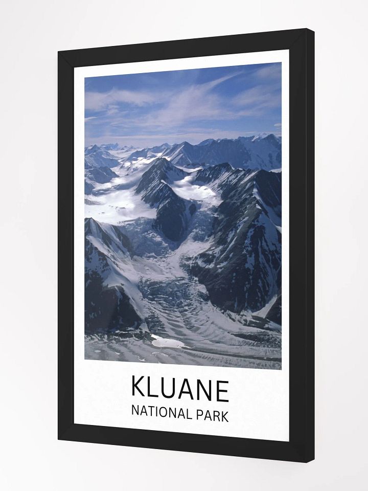 Kluane National Park Framed Matte Poster product image (2)