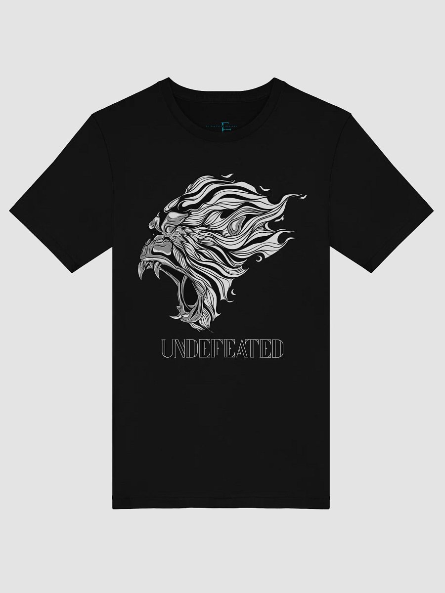 Black & White Gorilla Head "UNDEFEATED" Tee | Bella + Canvas 3001 Unisex Shirt product image (44)