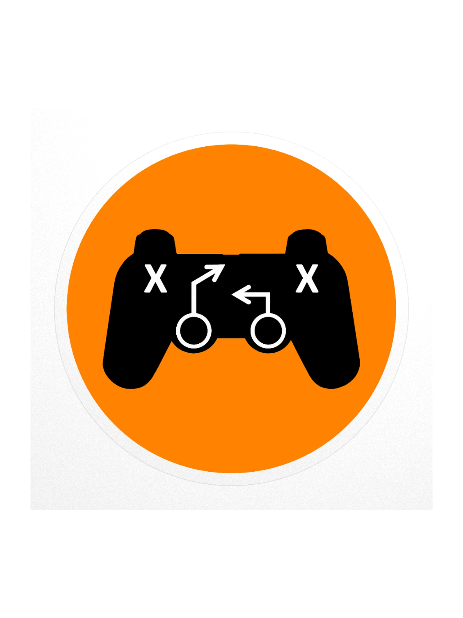 Playbook Gamer 4" x 4" Sticker product image (1)