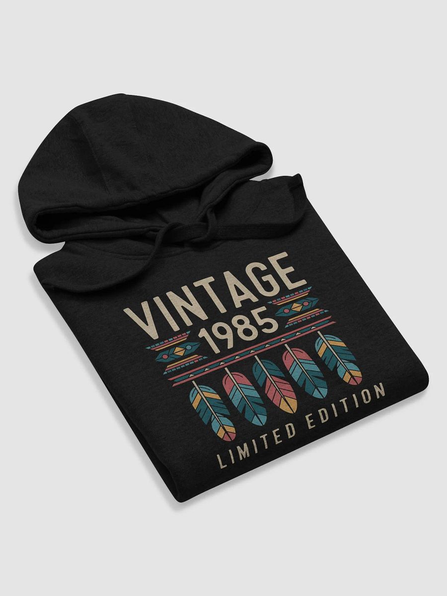 Vintage 1985 Limited Edition Native Feathers Design Birthday Hoodie product image (5)