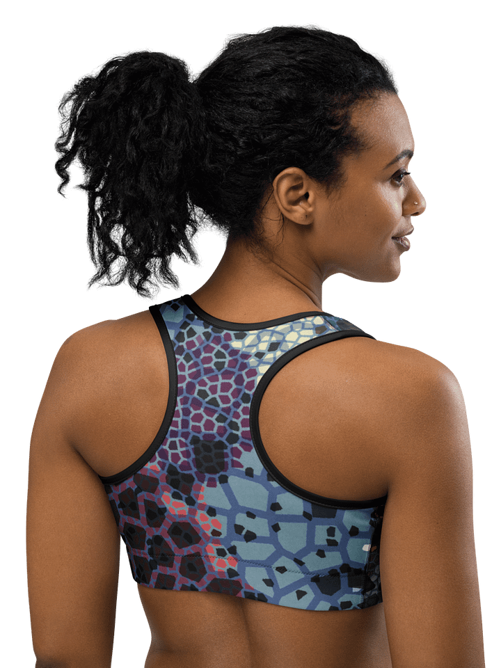 Stained glass Sports Bra product image (1)