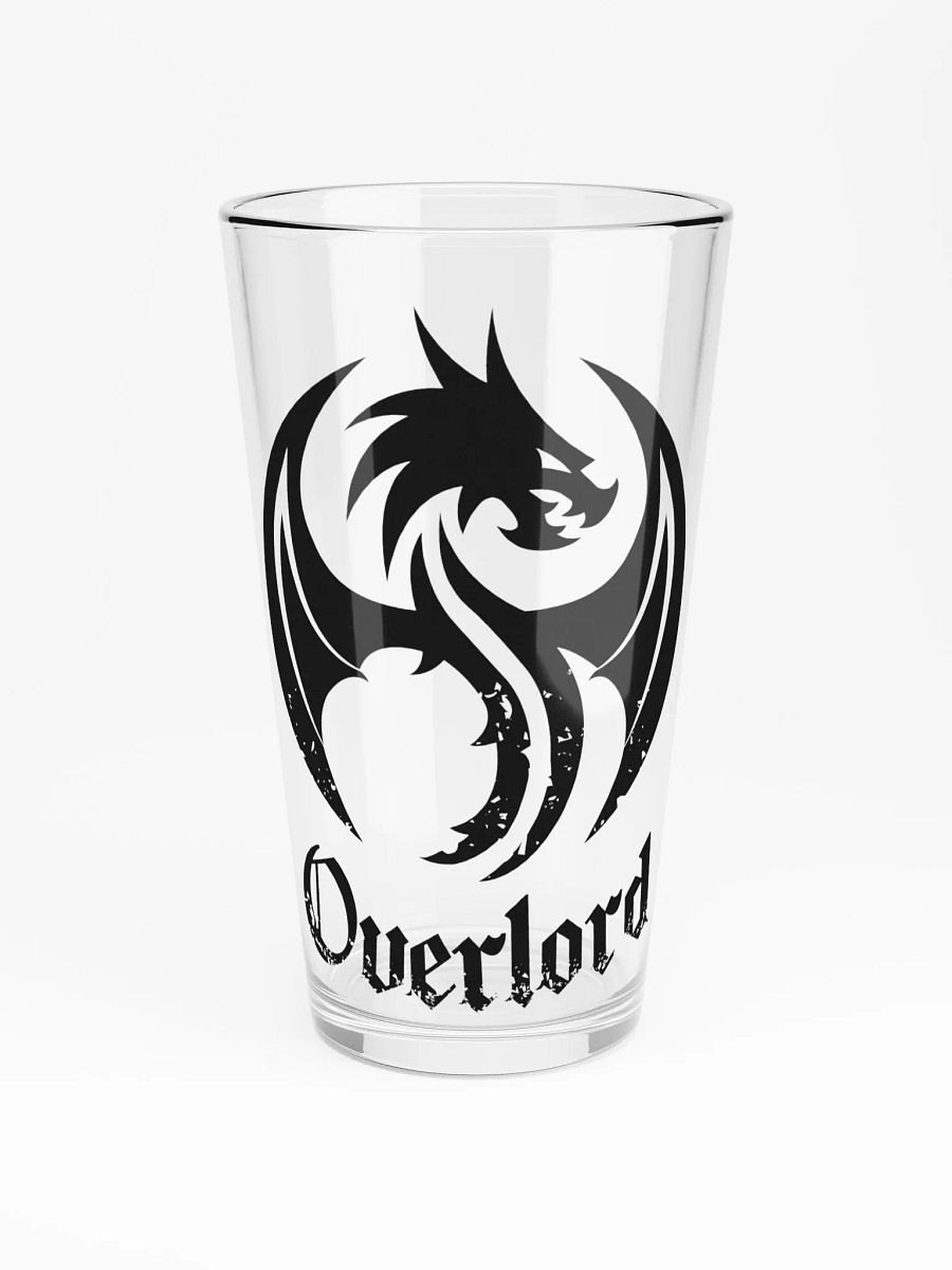 Overlord Pint Glass (Black) product image (3)