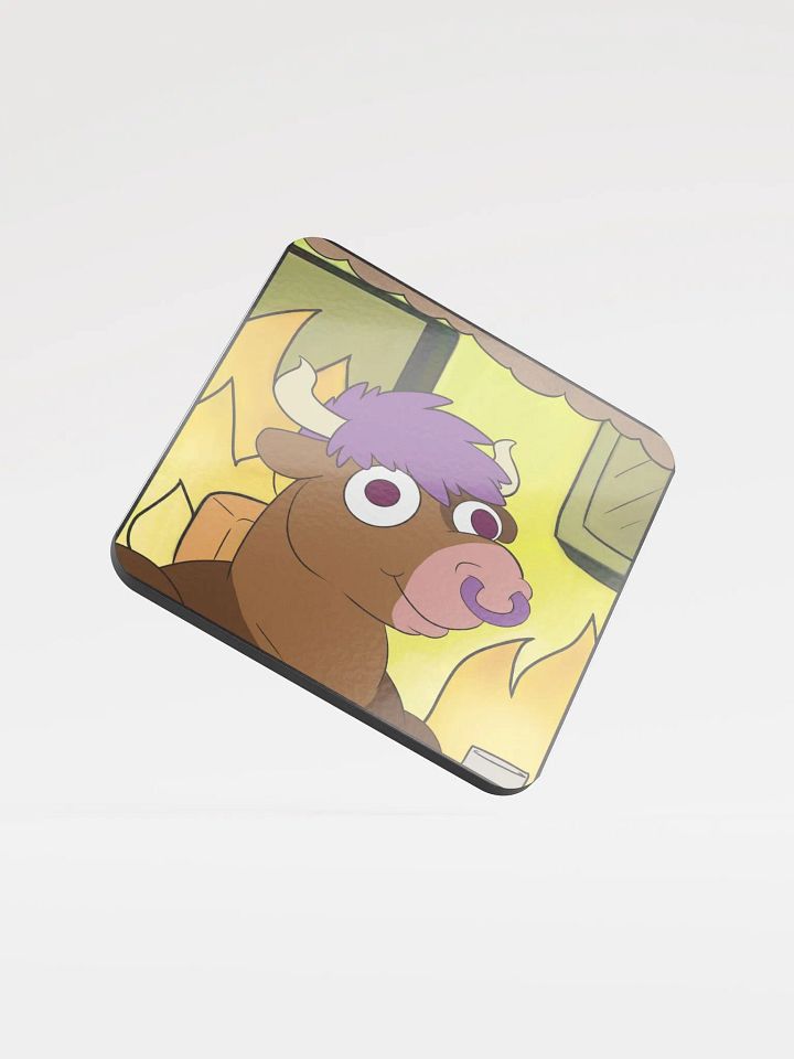 Yuuma "This is Fine" Coaster product image (1)