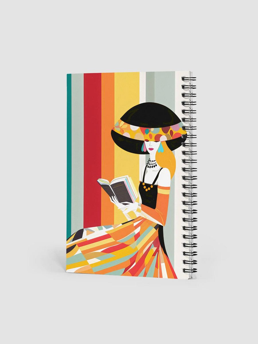 Chic Reader's Retreat Spiral Notebook product image (2)